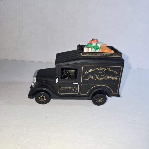 Department 56 Dickens Village VILLAGE EXPRESS VAN - Special Edition #58653 - Picture 3 of 15